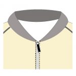 Ribbed-Collar-Single-Colour